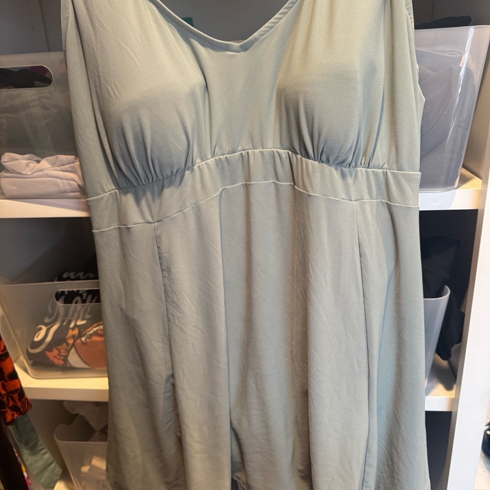 Elegant Blue Women's One-Piece Swimsuit